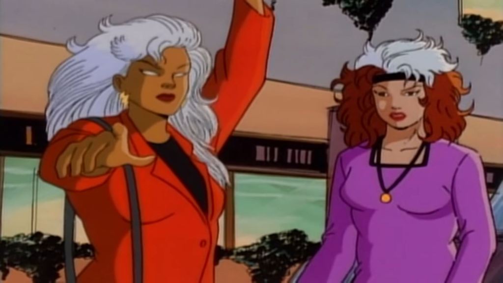 X-Men animated series storm and Jean Gray