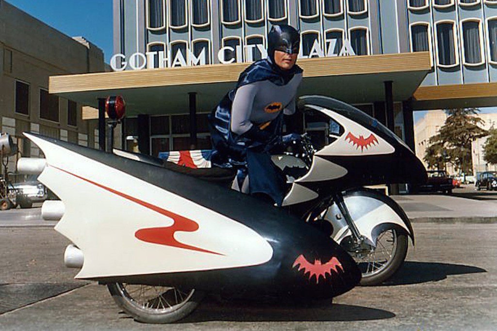 The Batcycle from the 1966 Batman series