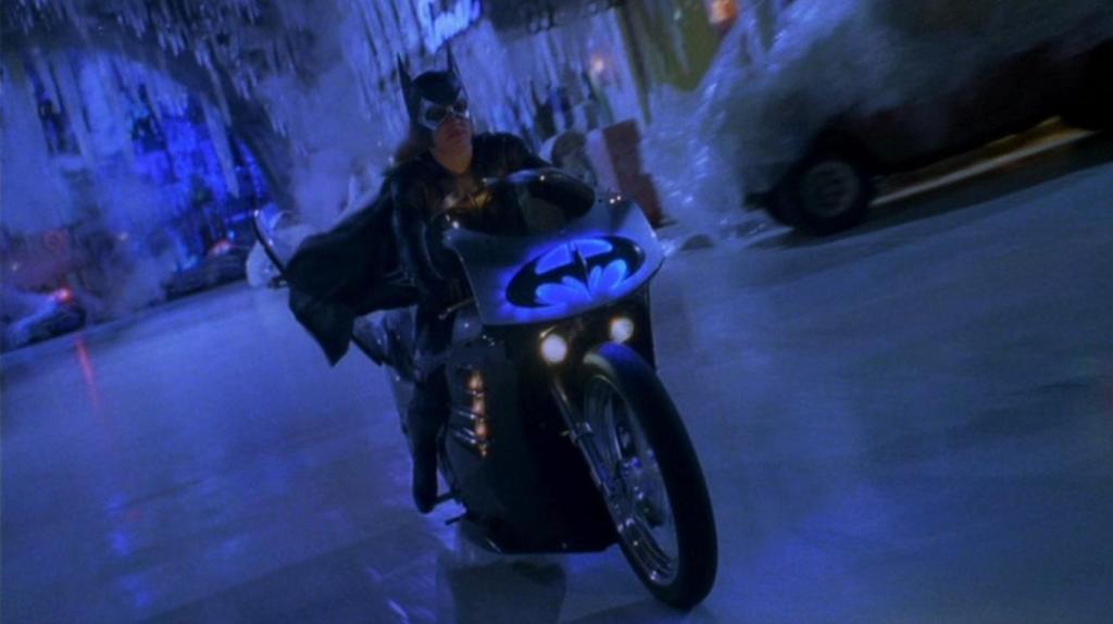 Batgirl on the Batblade