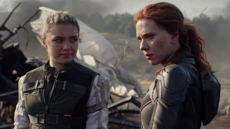 Scene credit black post widow 'Black Widow'