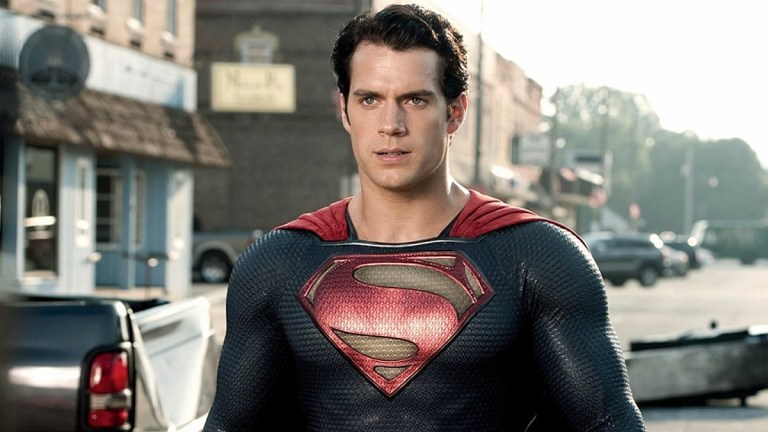 Henry Cavill as Superman in Man of Steel.