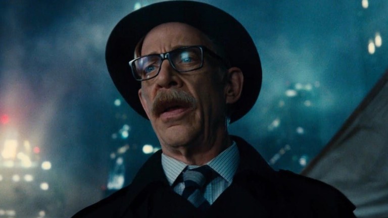 J.K. Simmons as Commissioner Gordon in Justice League.