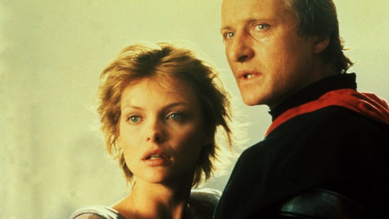 Ladyhawke starring MIchelle Pfeiffer and Rutger Hauer