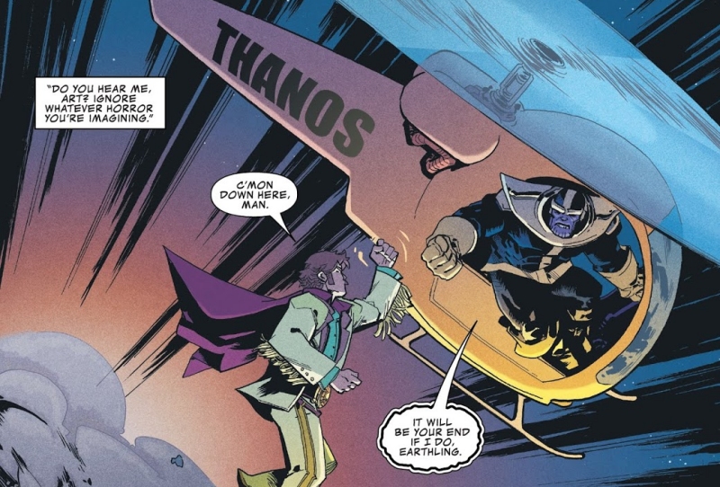 Arthur Douglas vs. Thanos