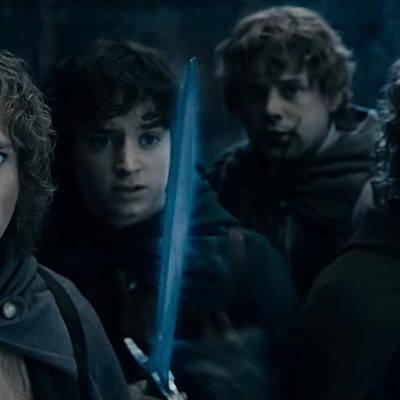 Hobbits in The Lord of the Rings: The Fellowship of the Ring.