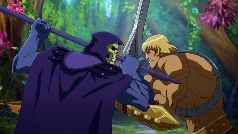 He-Man and Skeletor in Masters of the Universe: Revelation Episode 1