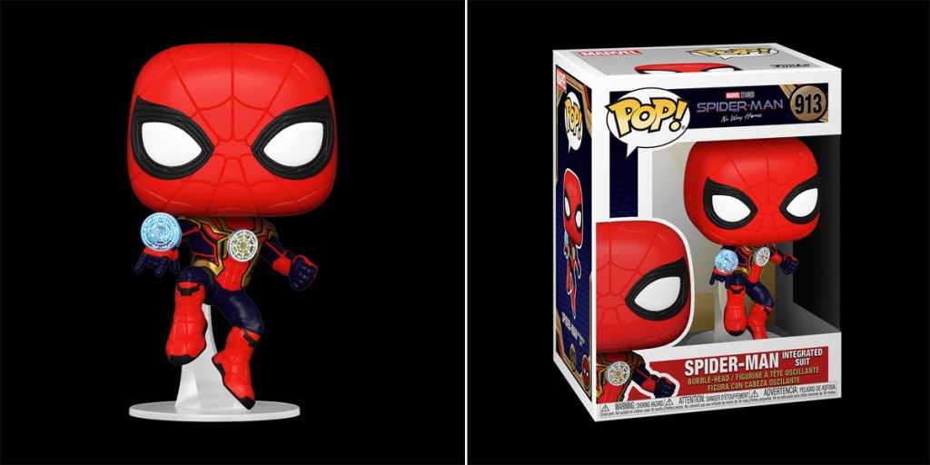 Funko Pop! Spider-Man Integrated Suit.