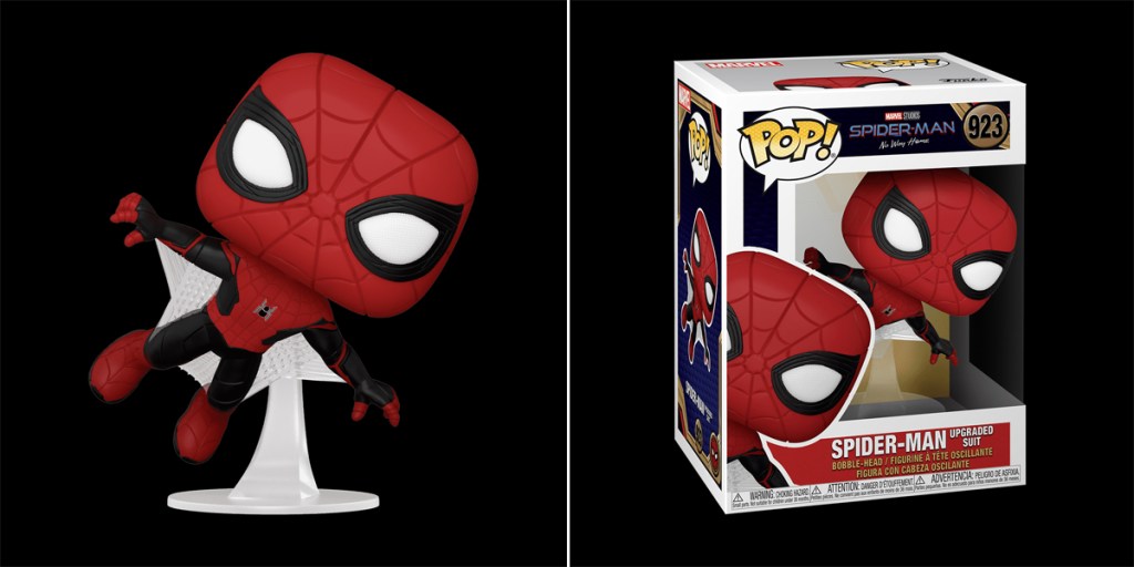 Funko Pop! Spider-Man Upgraded Suit.