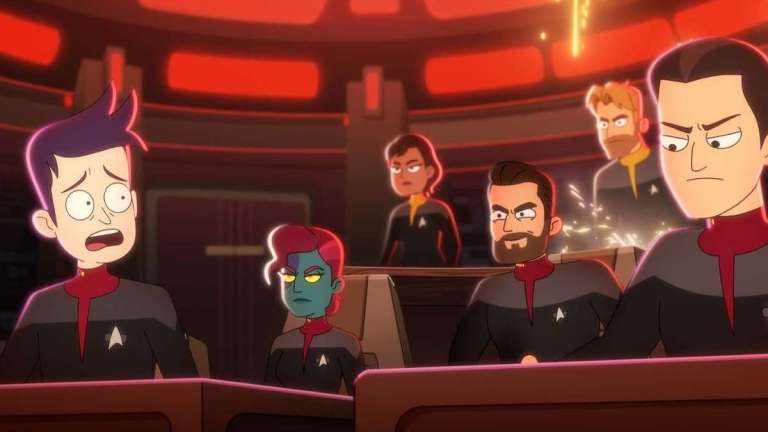 Star Trek: Lower Decks crew