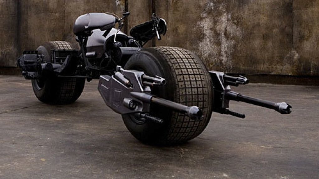 The Batpod from The Dark Knight movie