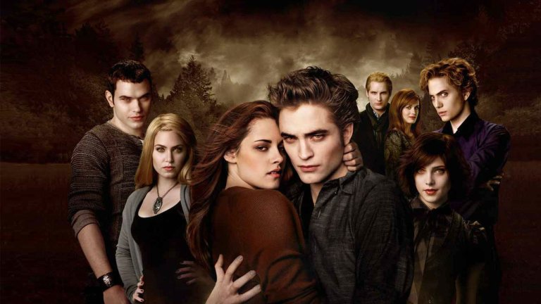 The cast of The Twilight Saga