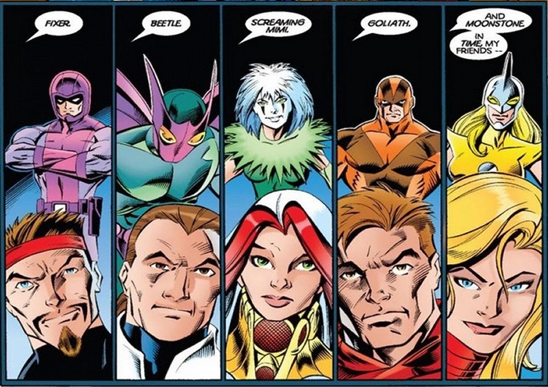 The original Thunderbolts in Marvel Comics