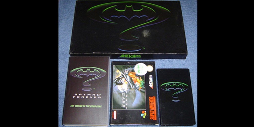 Batman Forever (Woolworth’s Box Set) SNES box