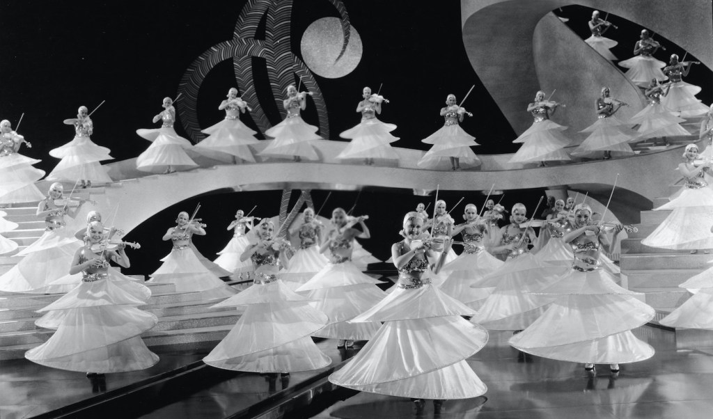 Violin Chorus Line in Gold Diggers of 1933