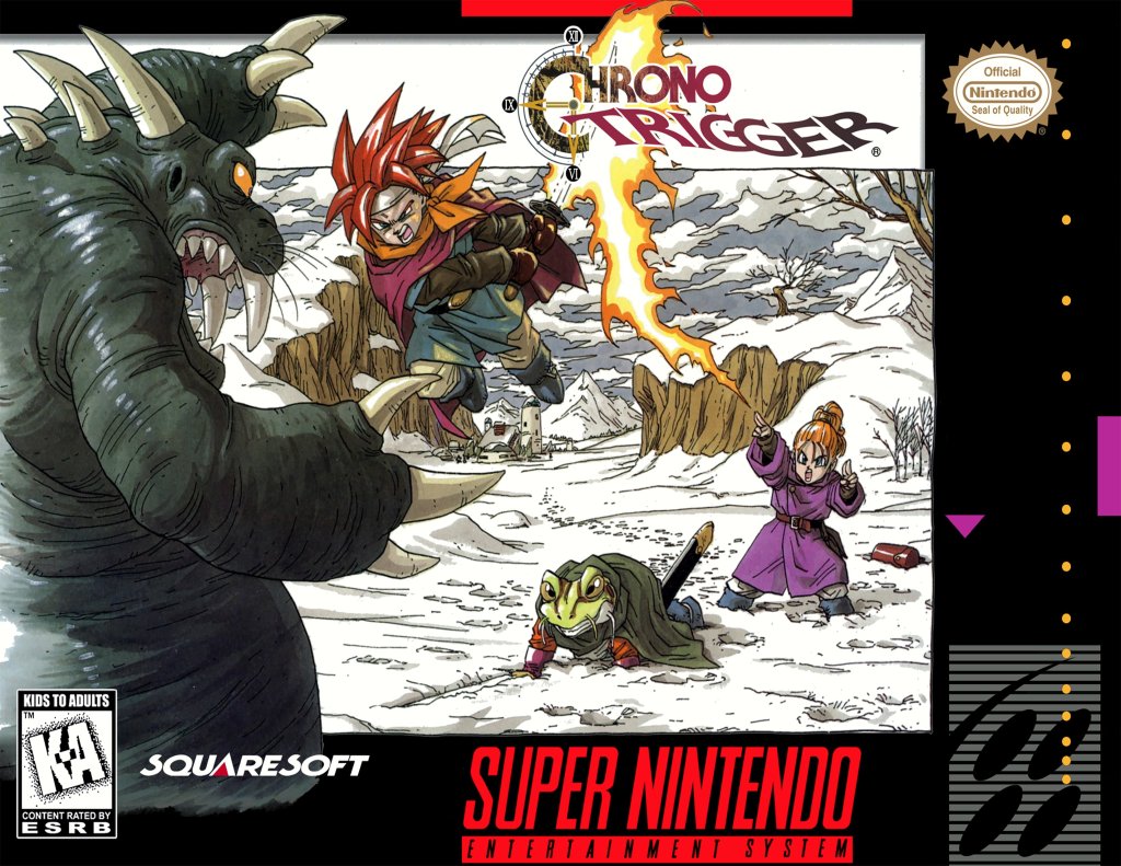 Chrono Trigger SNES box