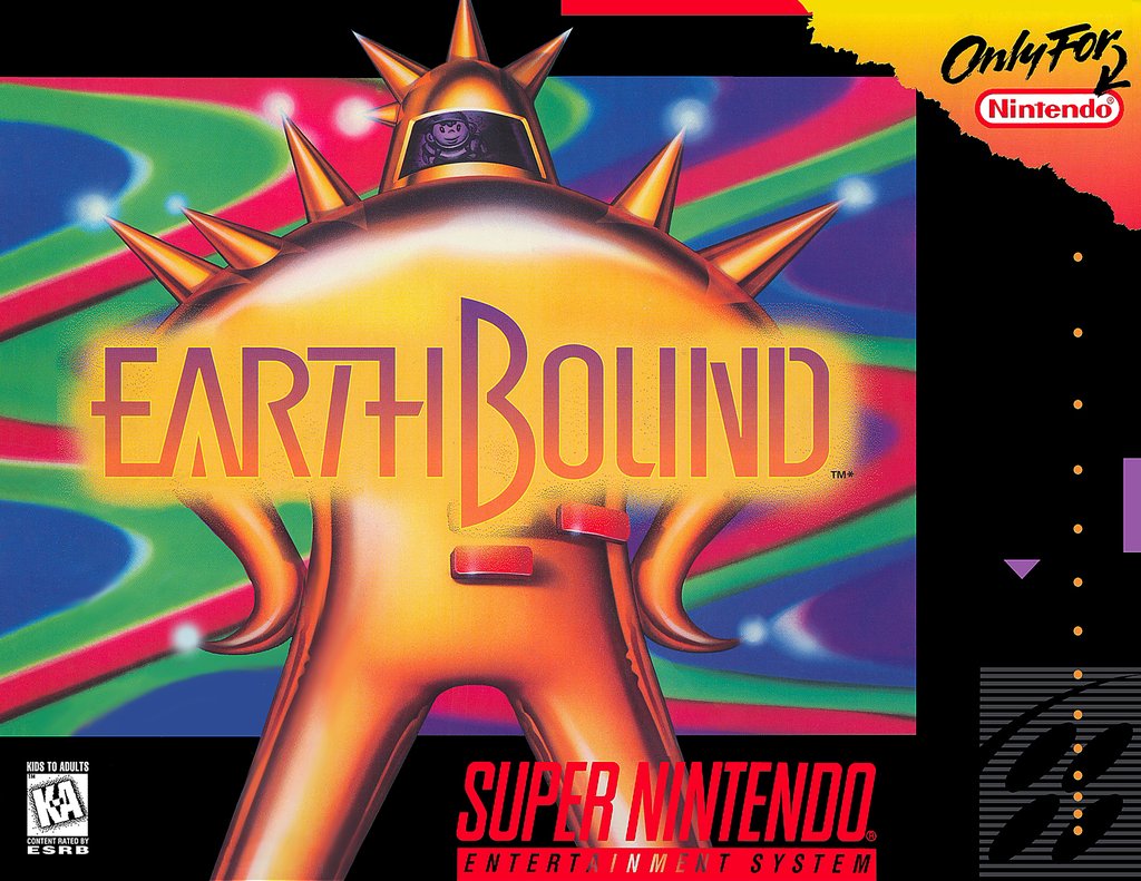 Earthbound SNES box