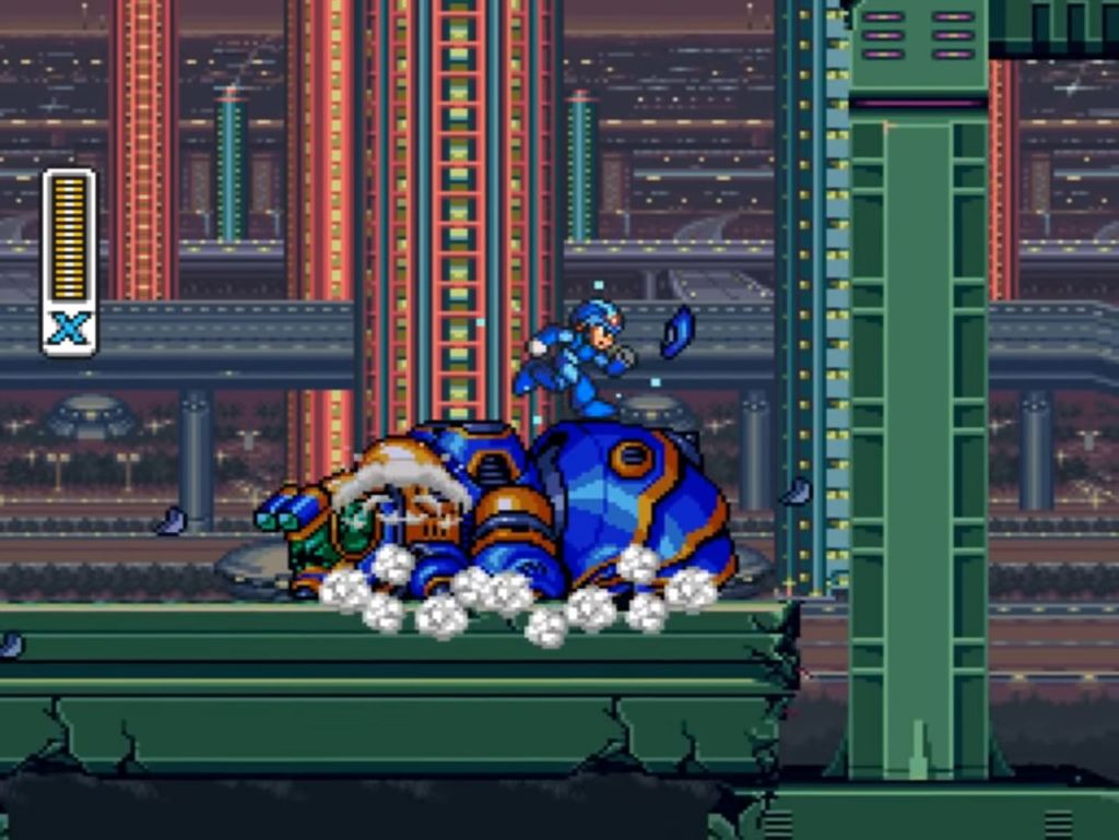 Mega Man X SNES platformer