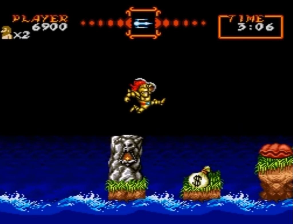 Super Ghouls ‘n Ghosts SNES platformer