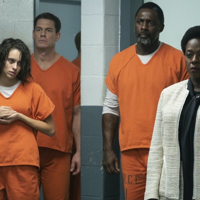 Viola Davis and Idris Elba in The Suicide Squad cast
