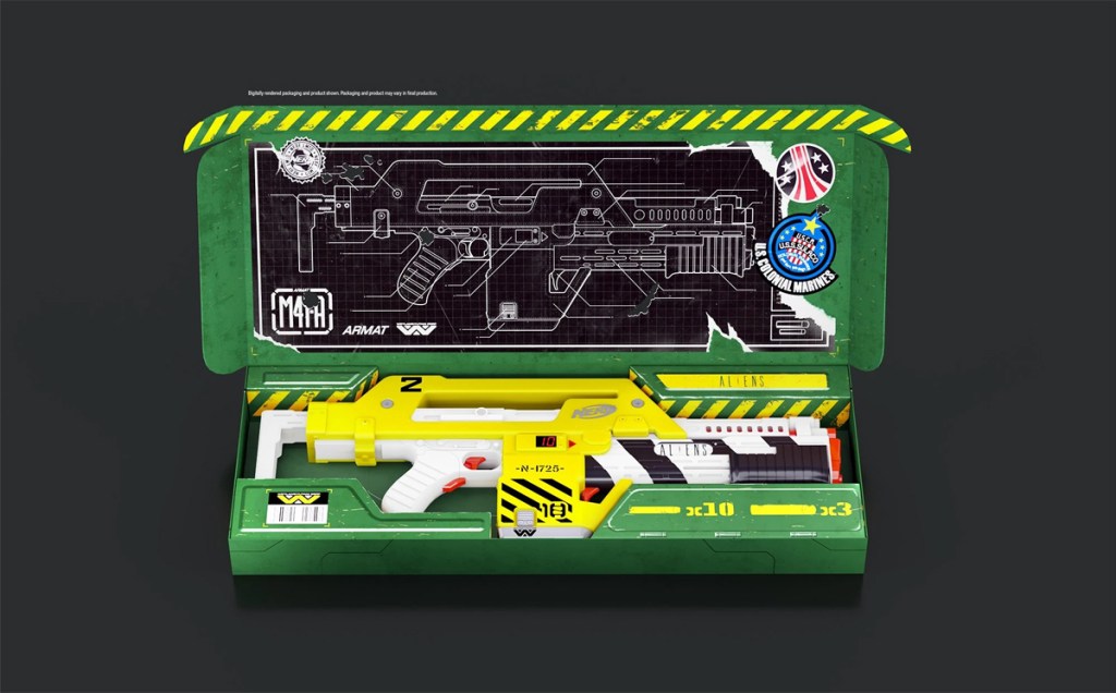 Nerf Aliens M41-A Blaster.