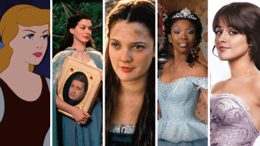Different incarnations of the Cinderella character