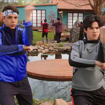 Cobra Kai Season 4; Daniel and Miguel.