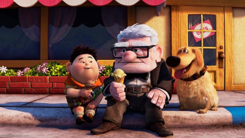 Carl Fredricksen from Pixar's Up