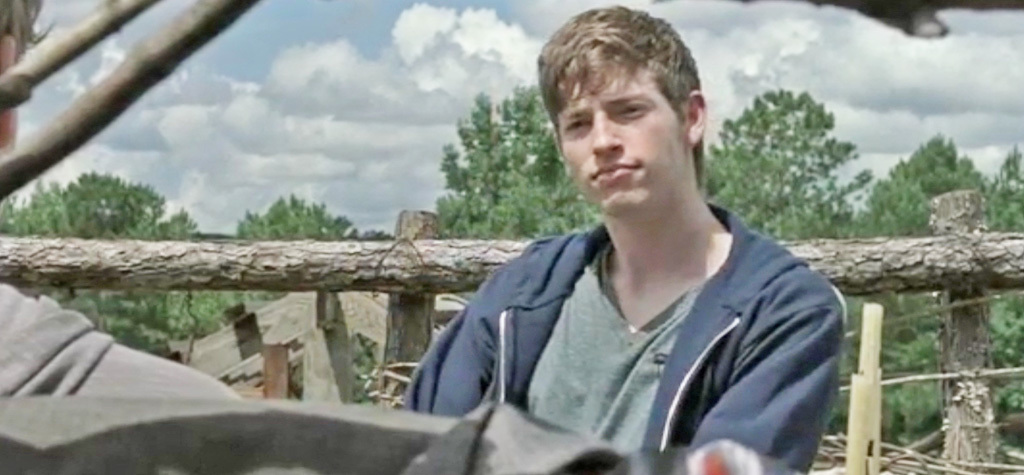 Gage, played by Jackson Pace, on The Walking Dead