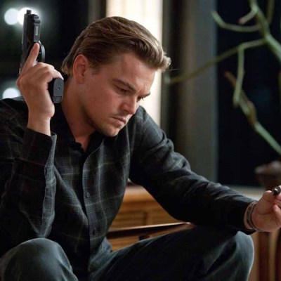 Leonardo DiCaprio as Cobb in Inception