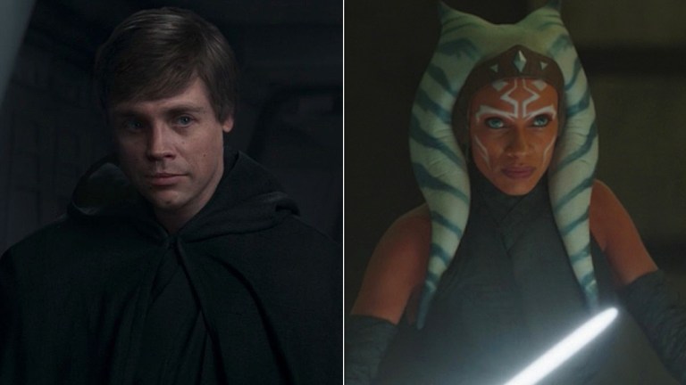 The Mandalorian; Luke Skywalker and Ahsoka Tano.