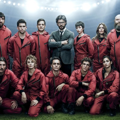 The cast of Money Heist Season 4 on Netflix