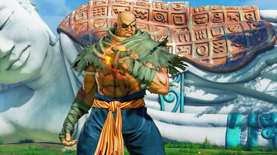 Sagat from Street Fighter