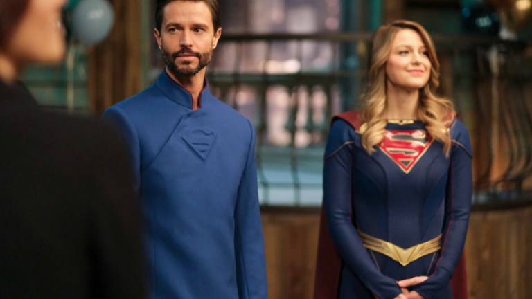 Supergirl Jason Behr on Kara and Zor-Els return to National City climate change