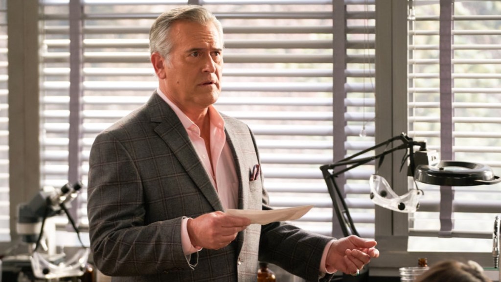 Bruce Campbell in A.P. Bio Season 4