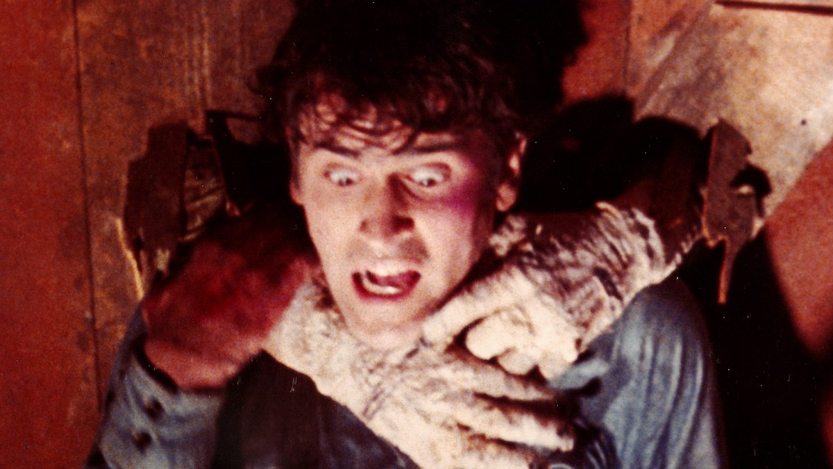 Bruce Campbell in the Evil Dead 1981