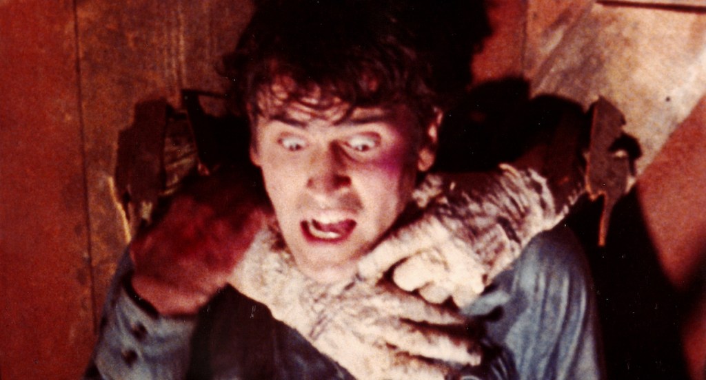 Bruce Campbell in the Evil Dead 1981