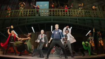 Captain America the Musical in Hawkeye