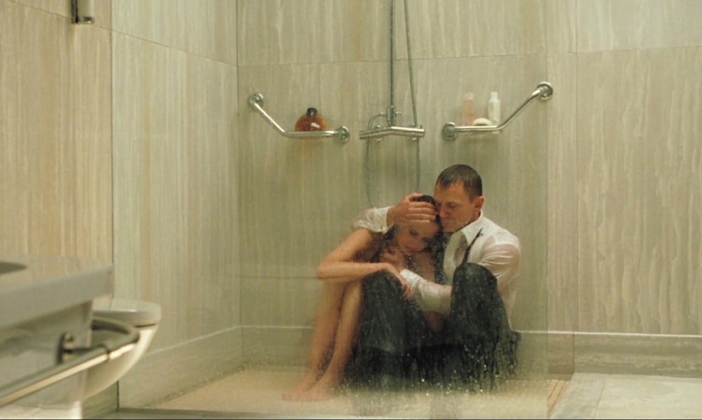 Daniel Craig and Eva Green in Casino Royale