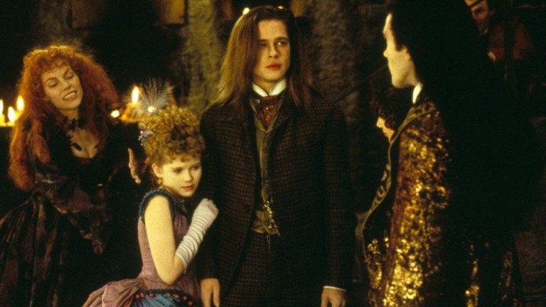 Brad Pitt and Kirsten Dunst in Interview with the Vampire