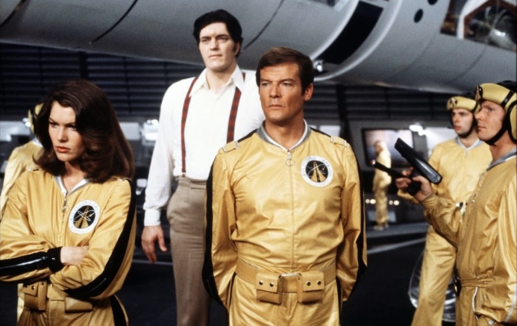 James Bond and Jaws in Moonraker