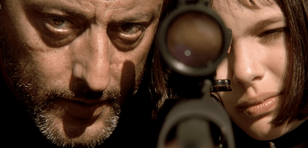 Jean Reno and Natalie Portman in Leon the Professional