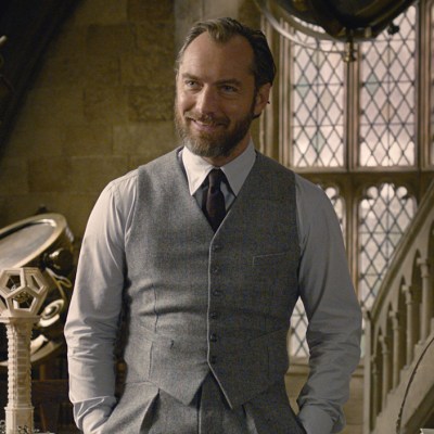 Jude Law as Dumbledore in Fantastic Beasts and Harry Potter