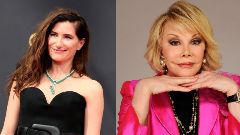 Kathryn Hahn and Joan Rivers