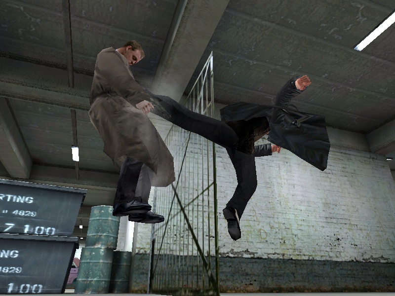Max Payne (Kung Fu Mod) martial arts gameplay