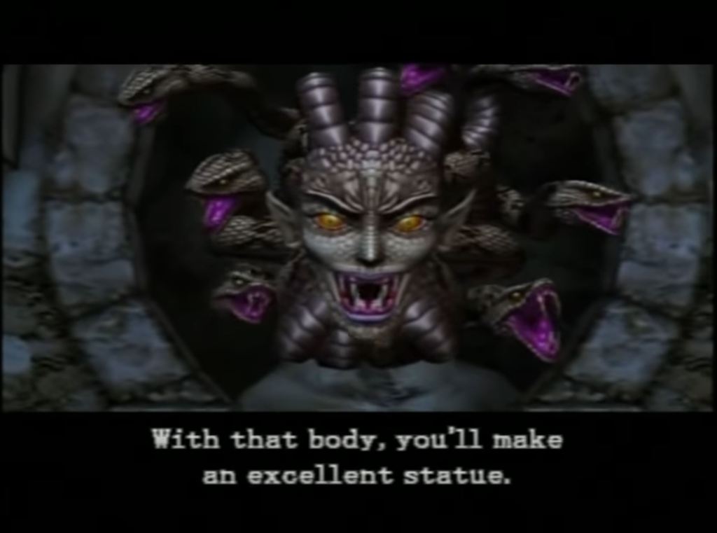 Medusa- Castlevania: Lament of Innocence 