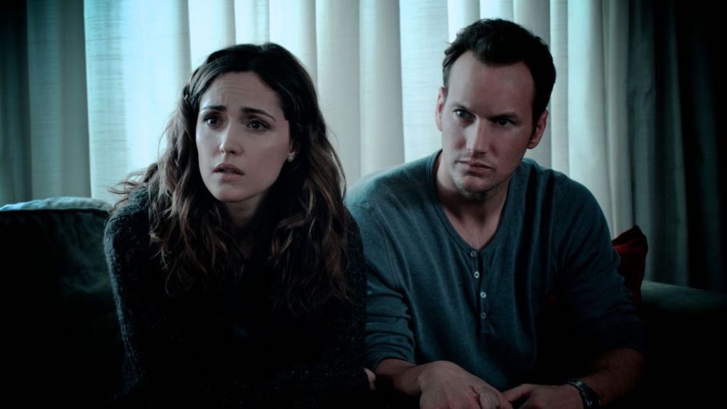 Rose Byrne and Patrick Wilson in Insidious Chapter 2