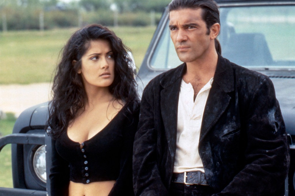 Salma Hayek and Antonio Banderas in Desperado