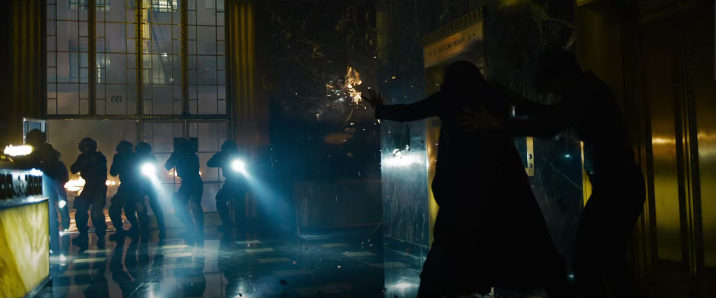 The Matrix 4 Neo Stops Bullets