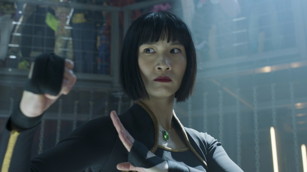 Meng'er Zhang in Marvel's Shang-Chi and the Legend of the Ten Rings