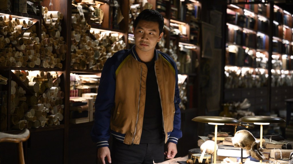 Simu Liu as Shang-Chi in Marvel's Shang-Chi and the Legend of the Ten Rings